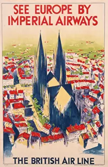 Koln: Imperial Airways poster