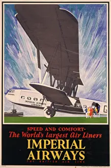 Imperial Airways poster