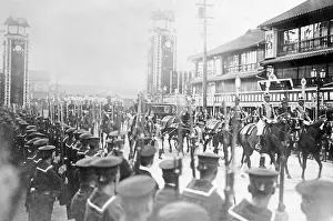 Hirohito: Imperial coronation in Kyoto, 1928