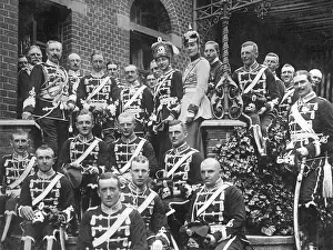 Hussar: The imperial family visiting Danzig, 1912