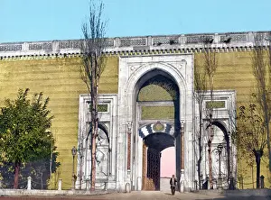 Topkapi: Imperial gate, Topkapi Palace, Constantinople, Turkey