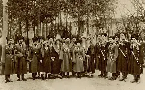 Abdicates: An Imperial group taken immediately before the revolution