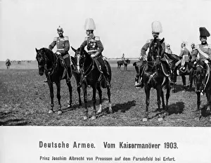 Joachim: From the Imperial Manoeuvre, 1903