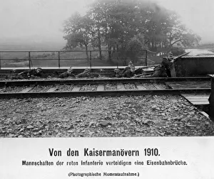 Koblenz: At the imperial manoeuvres, 1910