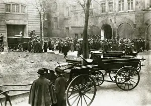 Prospective: Before the Imperial Marstall in Berlin, 1919