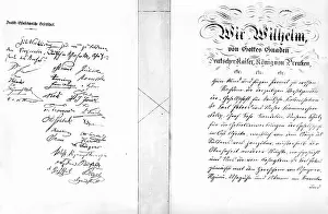 Suetterlin: Imperial protection letter for the German acquisitions