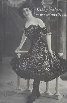 Walden: Impersonator Bobby Walden. Ca. 1920
