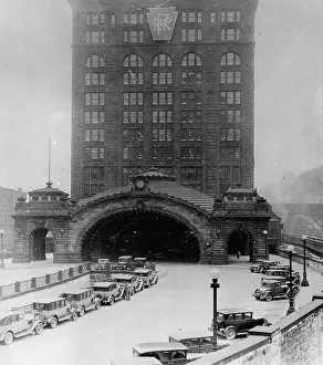 Pittsburg: An imposing entrance to a subterranean