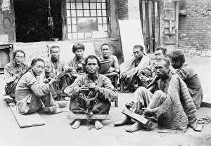 Imprisoned: Imprisoned rebels in China, 1911