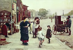 Gurdy: An Impromptu Dance ' street scene
