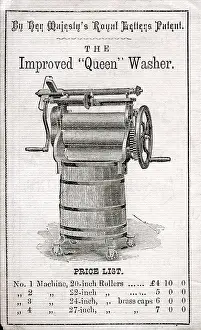 Improved: The Improved Queen Washer - publicity leaflet