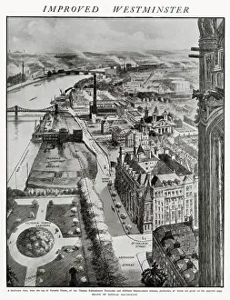 Millbank: Improved Westminster & Embankment extension scheme