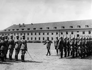 Stockhausen: Inauguration of the Army NCO School in Potsdam-Eiche, 19