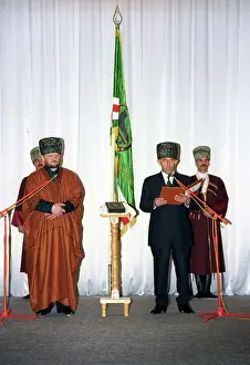 Maskhadov: Inauguration of Aslan Maskhadov, 1997