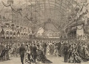 Bustles: The inauguration ball on March 4, 1873, in