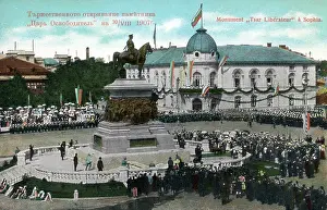 Arnoldo: Inauguration of equestrian Monument to the Tsar Liberator