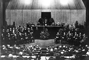 Thus: Inauguration of Friedrich Ebert, 1919