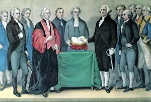 Witnesses: Inauguration of George Washington, First American President
