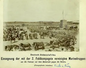 Rebellious: Inauguration of a German field company in German