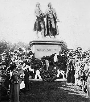 Goethe: Inauguration of the Goethe-Schiller Monument in San Francisc