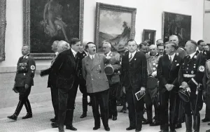 Finck: At the inauguration of the Haus der Kunst in Munich