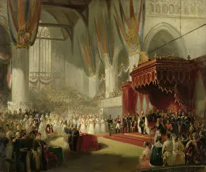 Pieneman: The Inauguration of King William II in the Nieuwe Kerk