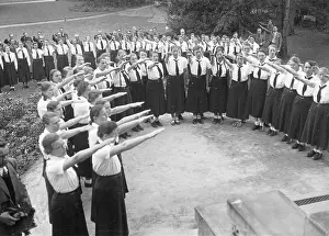 Cannot: Inauguration of a leaders school of the BDM, 1934