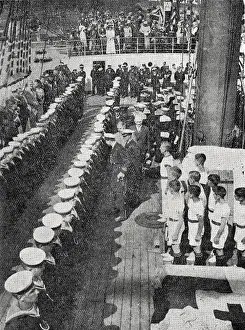 Arethusa: Inauguration of New Training Ship Arethusa