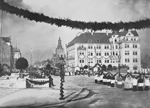 Prinzregenten: Inauguration of the Prinzregenten Brigde in Munich on 29