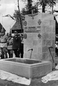 Drainage: Inauguration of Riedrode by Walther Darre, 1936