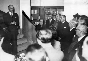 Bookshop: Inauguration of the Rive Gauche in Paris, 1941