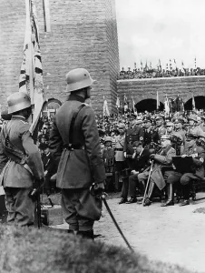 Hohenstein: Inauguration of the Tannenberg-memorial, 1933