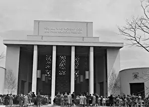 Exhib: Inauguration of the Temple of Religions at the World Exhib