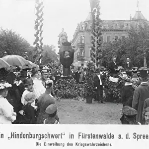 Nail: Inauguration of a war monument 1916