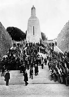 Federations: Inauguration of the WWI monument at Verdun, 1929