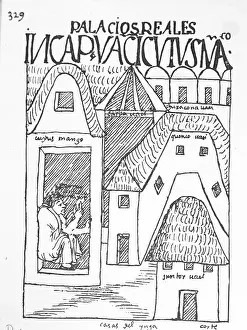 Indication: Inca house with storehouses