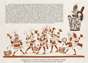 Incas: Inca Warriors fighting amongst themselves - pre-conquest