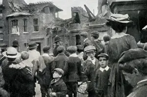 Shocked: Incendiary bomb damage to Tranquil Vale - WW1