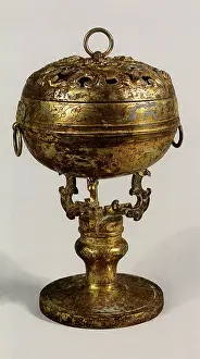 Censer: Incense Burner in Gold and Silver