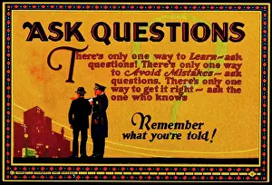 Incentivisation Poster - Ask Questions