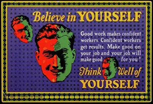 Motivational: Incentivisation Poster - Believe In Yourself