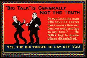 Boasting: Incentivisation Poster - Big Talker
