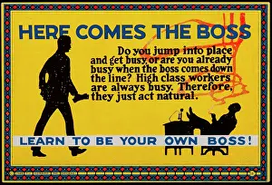 Incentive: Incentivisation Poster - The Boss