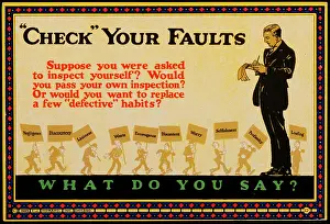 Faults: Incentivisation Poster - Check Faults