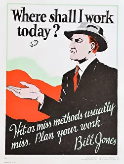Incentive: Incentivisation Poster - Where Shall We Work?
