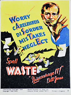 Incentive: Incentivisation Poster - Spell waste