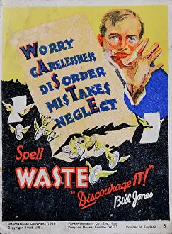Incentive: Incentivisation Poster - Spell Waste