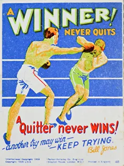Incentive: Incentivisation Poster - Winner Never Quits