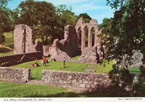 Downpatrick: Inch Abbey, Downpatrick, County Down, Ireland