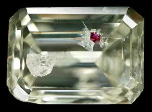 Gemstone: Included diamond gemstone